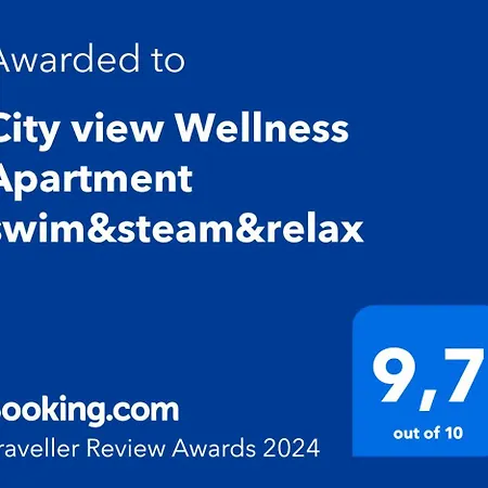 City View Wellness Apartment Swim&Steam&Relax Krakow Exterior photo